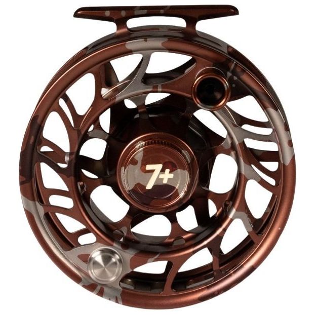 Hatch Custom Camo Iconic Large Arbor Fly Reel 7 Plus