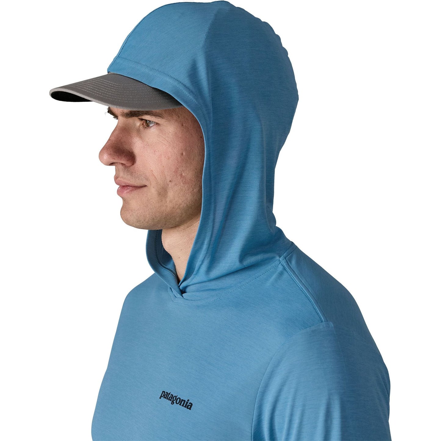 Patagonia Men's Capilene Cool Daily Hoody - Casting Logo