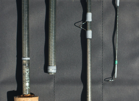 Solstice Mid-Flat 9'0" Flats Weight - 4pc Medium Fast | Handcrafted Fly Rod