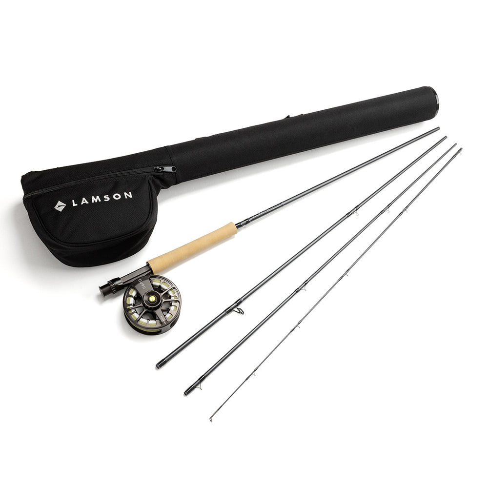 Lamson Guru Fly Rod Reel & Line Outfit 9'0" 8wt. 4pc