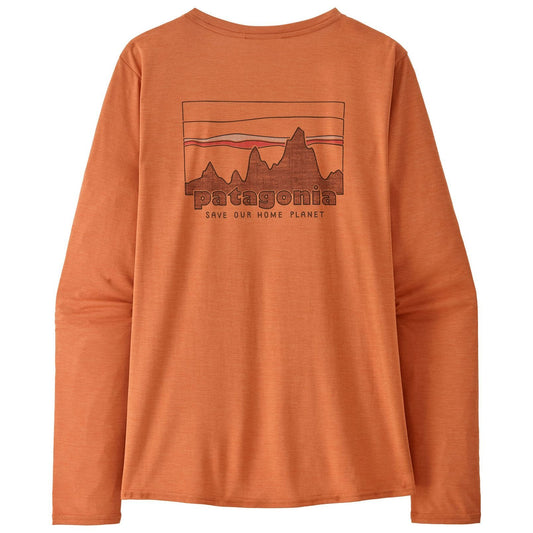 Patagonia Women's Long-Sleeved Capilene Cool Daily Graphic Shirt