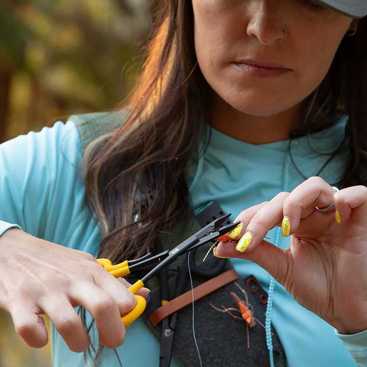 Loon Hitch Pin Scissor Forceps