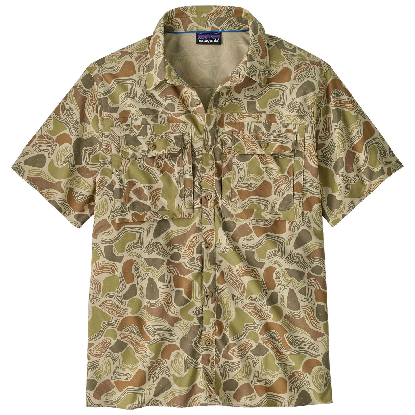 Patagonia Men's Short-Sleeved Self Guided Sun Shirt