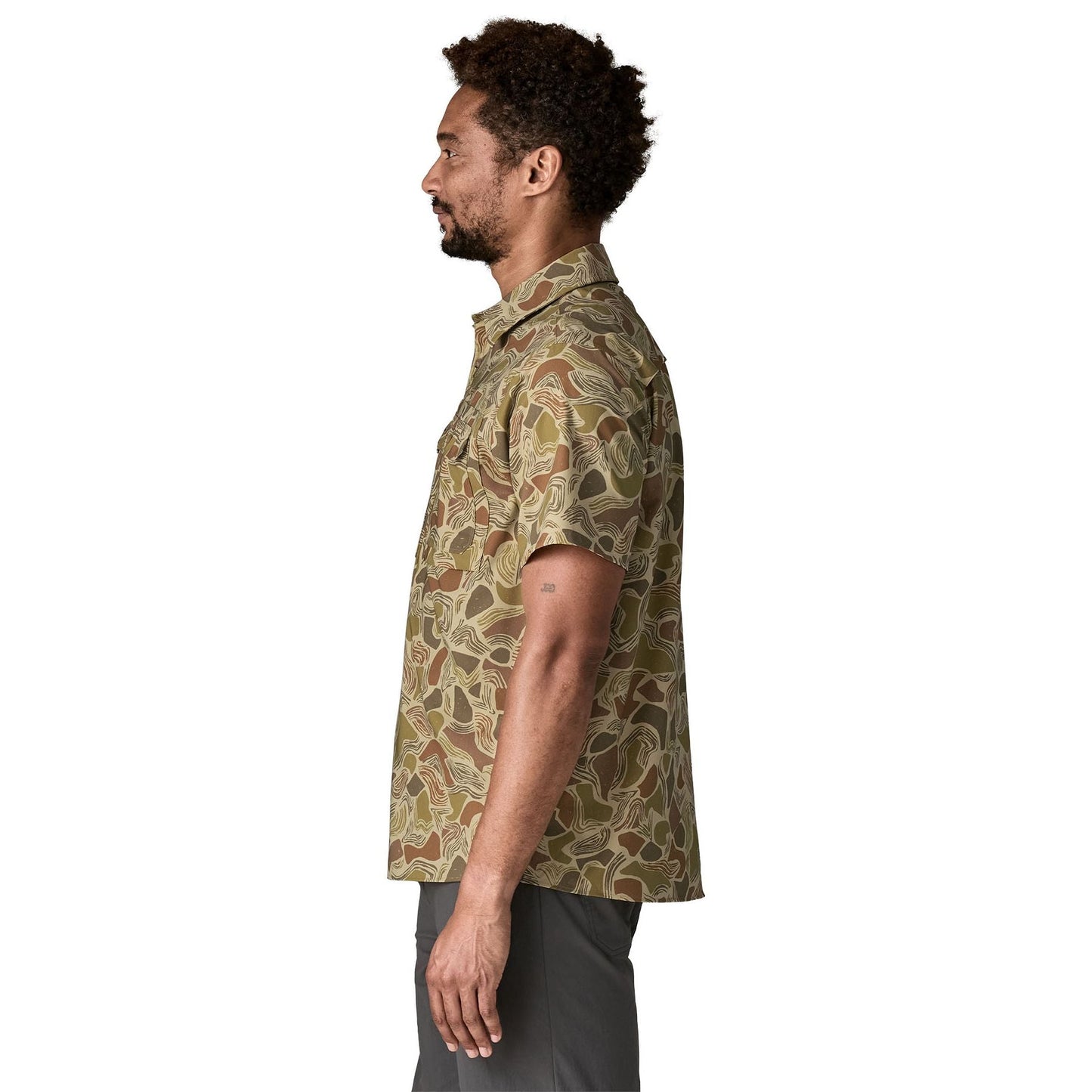 Patagonia Men's Short-Sleeved Self Guided Sun Shirt