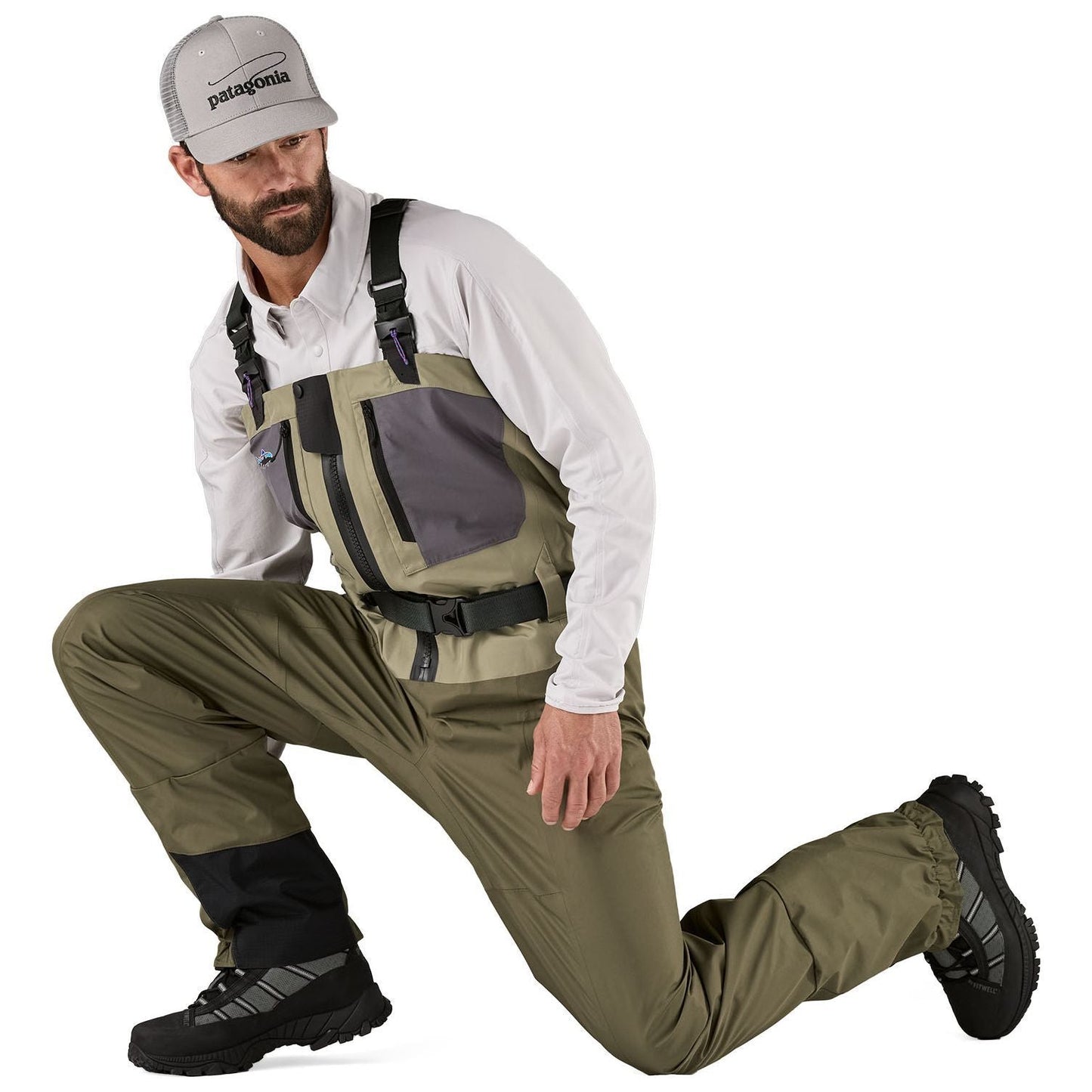 Patagonia Men's Swiftcurrent Traverse Zip-Front Waders