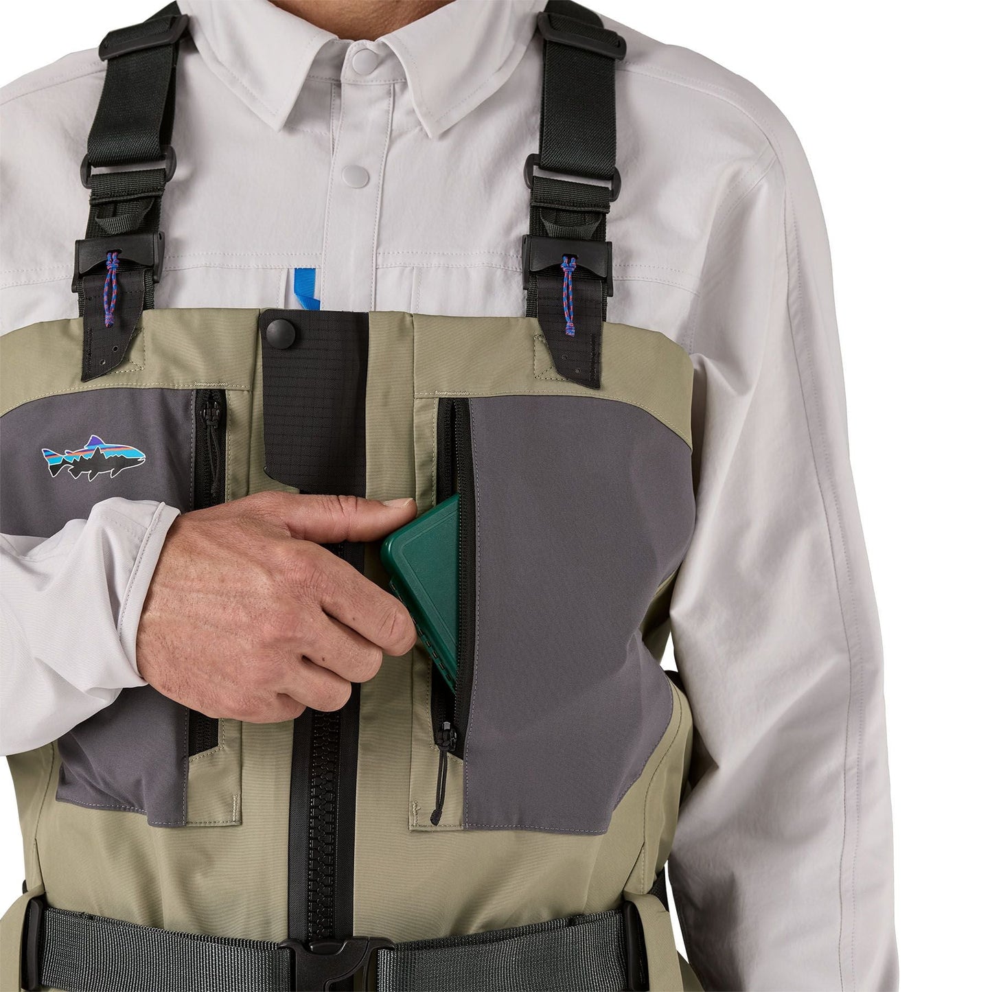 Patagonia Men's Swiftcurrent Traverse Zip-Front Waders