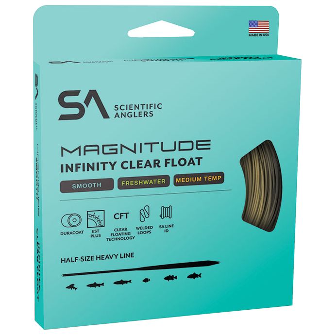 Scientific Anglers Magnitude Smooth Infinity 10' Clear Float Tip