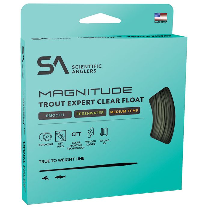 Scientific Anglers Magnitude Smooth Trout Expert 10' Clear Float Tip