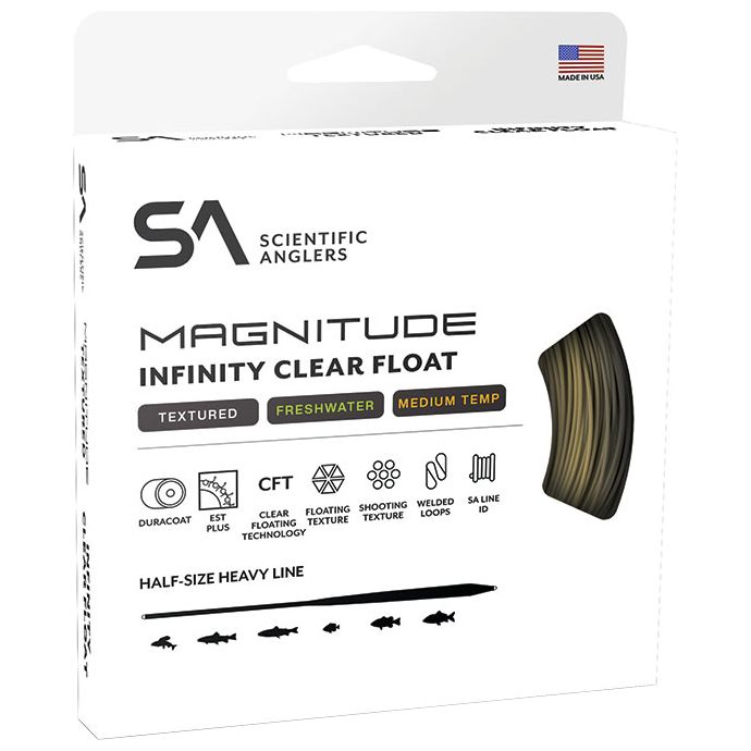 Scientific Anglers Magnitude Textured Infinity 10' Clear Float Tip