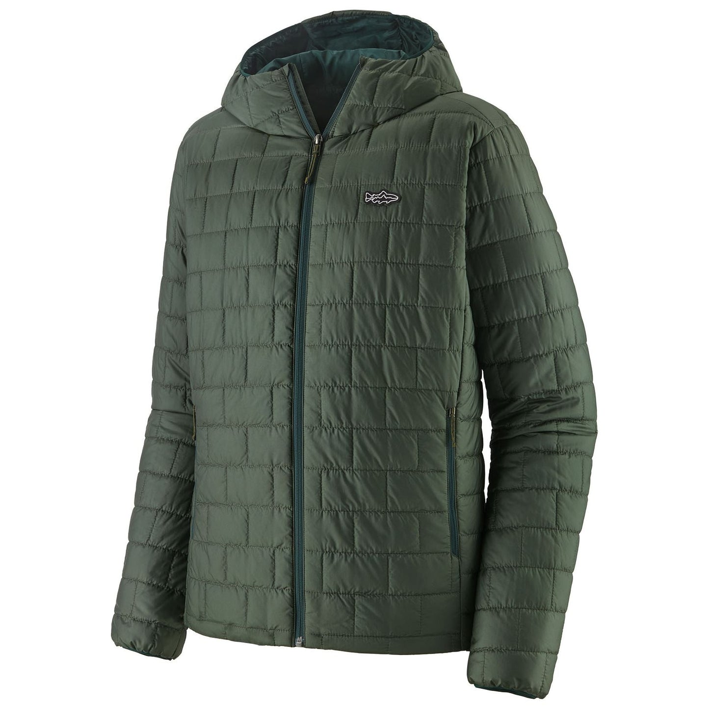 Patagonia Men's Nano Puff Fitz Roy Trout Hoody