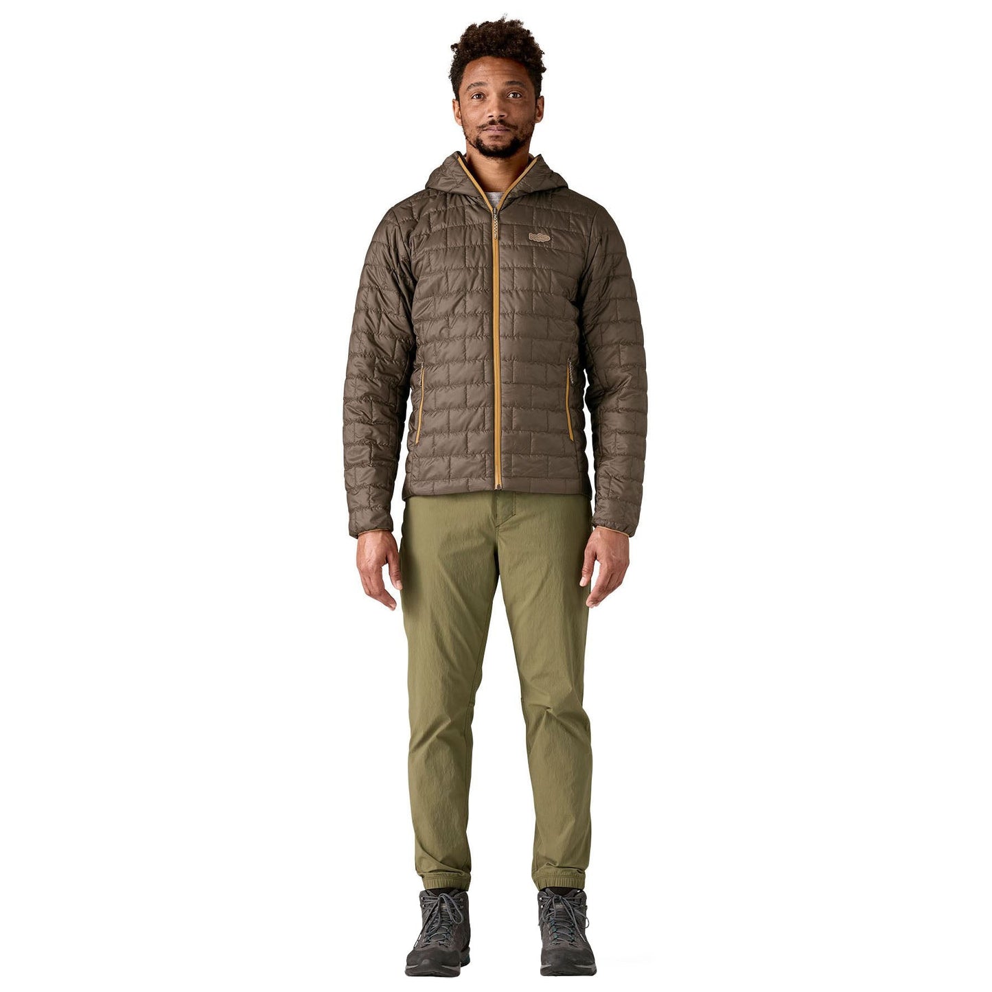 Patagonia Men's Nano Puff Fitz Roy Trout Hoody