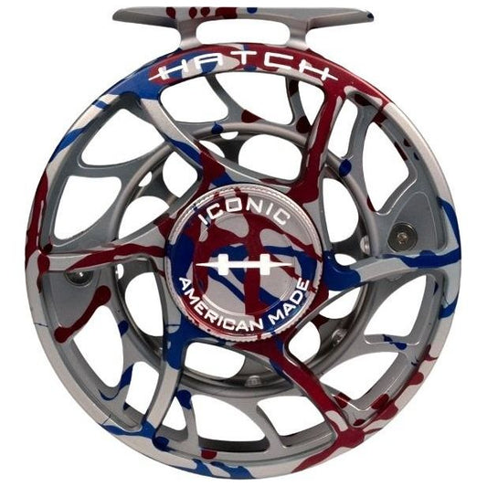 Hatch Custom USA Iconic Large Arbor Fly Reel 7 Plus