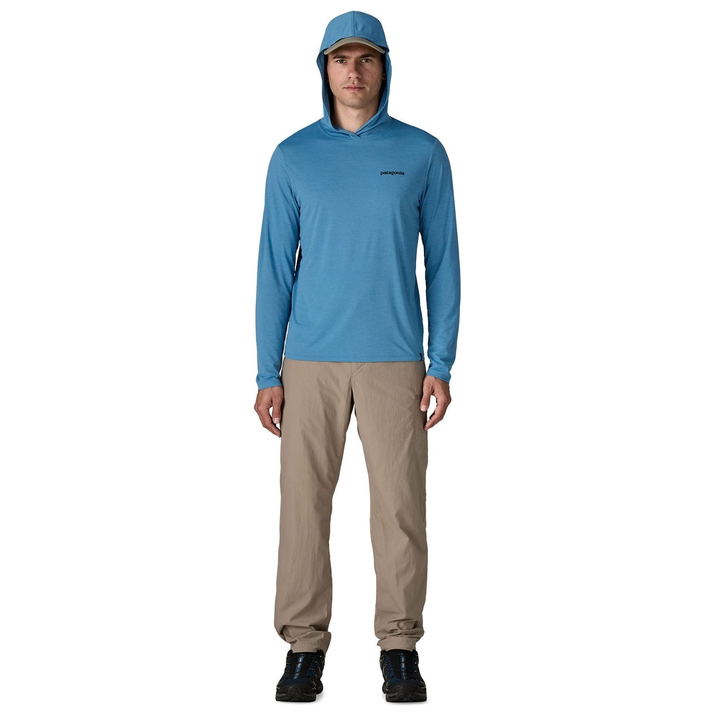 Patagonia Men's Capilene Cool Daily Hoody - Casting Logo