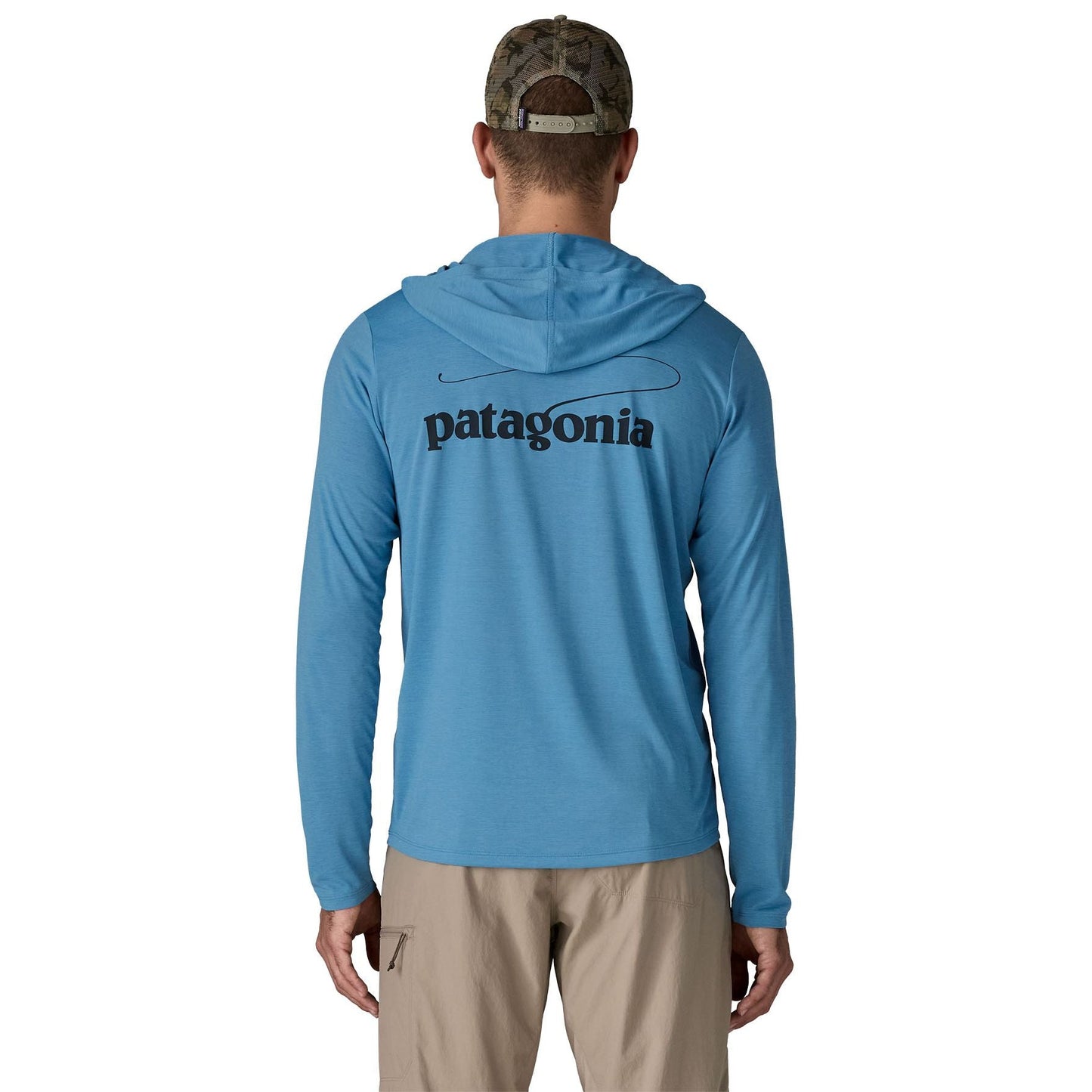 Patagonia Men's Capilene Cool Daily Hoody - Casting Logo