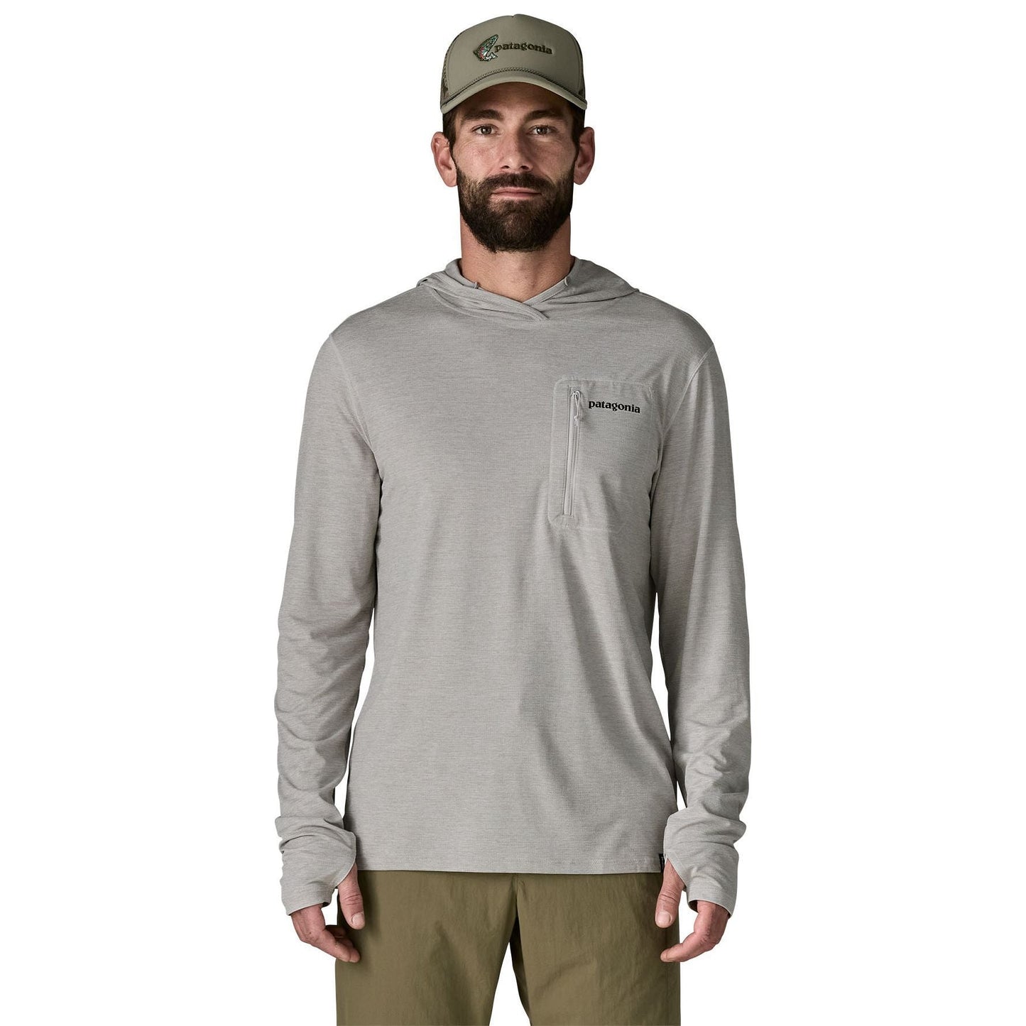 Patagonia Men's Capilene Cool Sun Hoody - Fitz Roy Trout