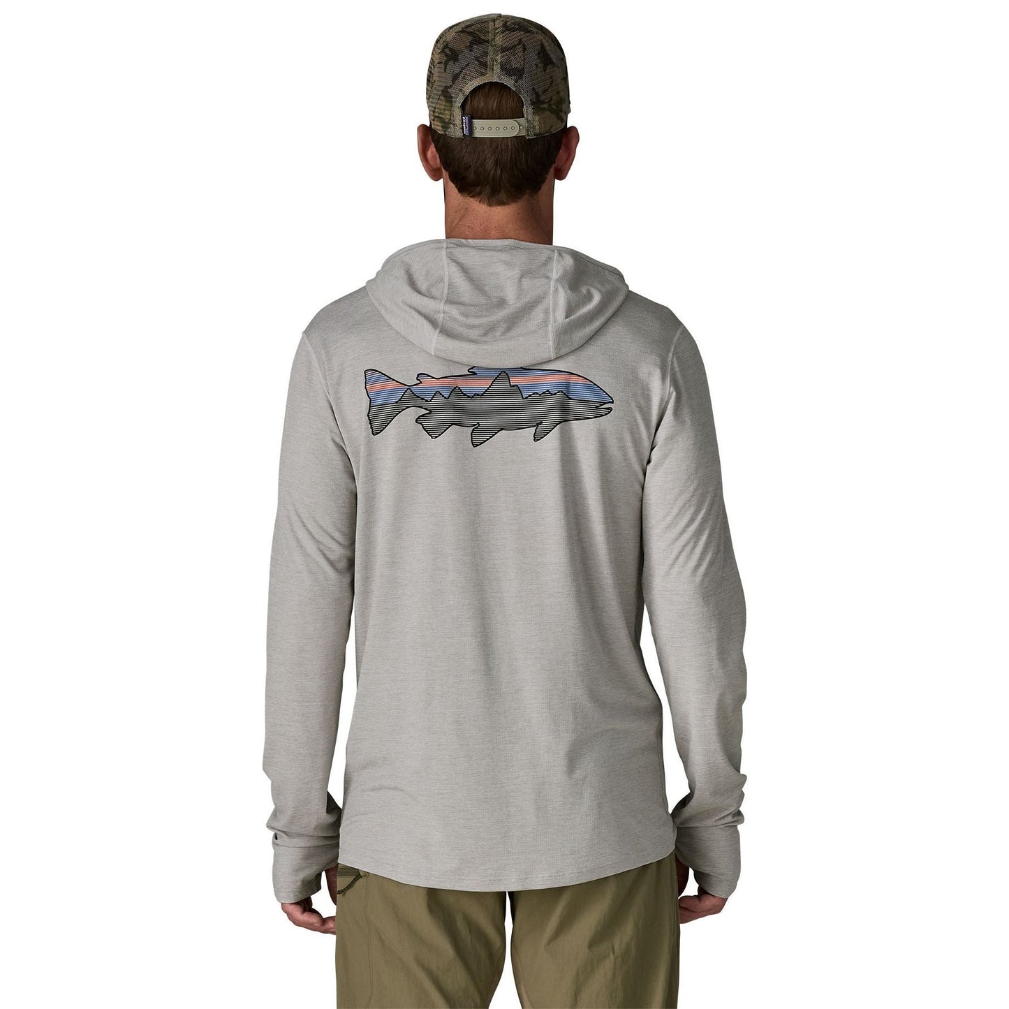 Patagonia Men's Capilene Cool Sun Hoody - Fitz Roy Trout