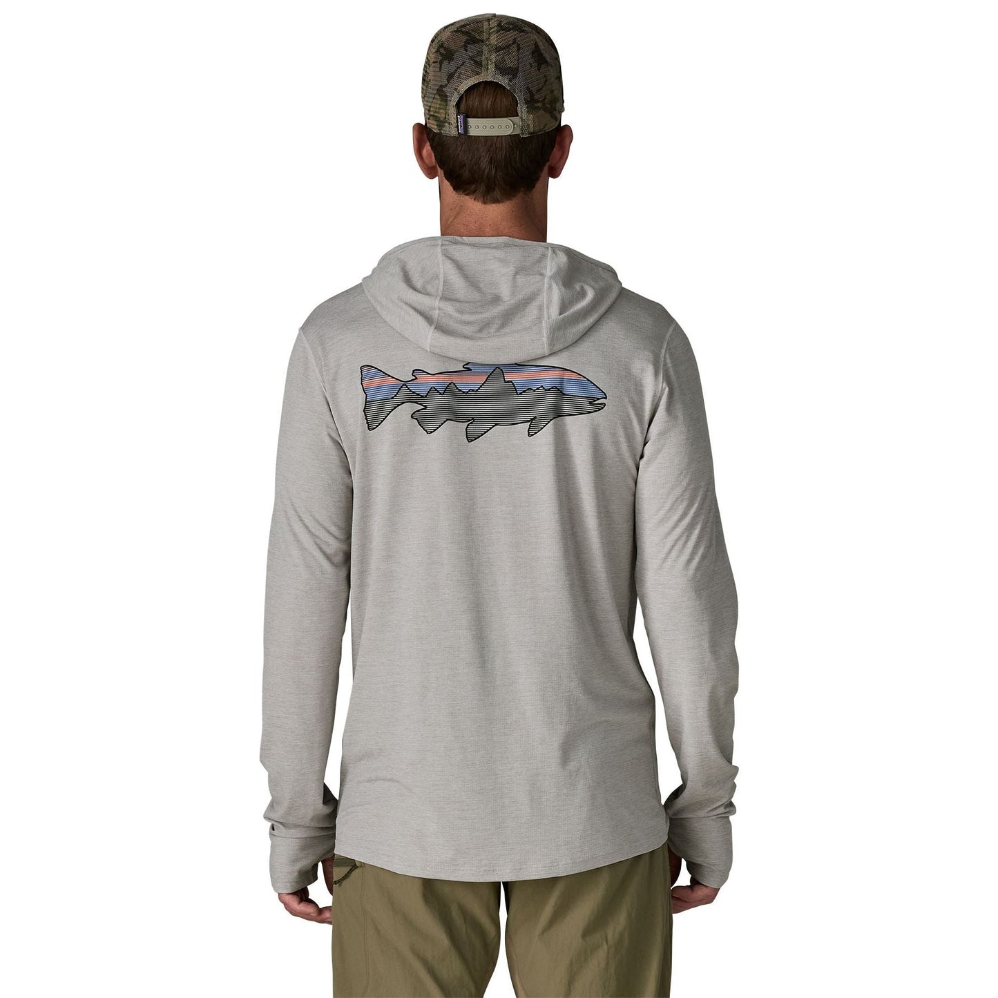 Patagonia Men's Capilene Cool Sun Hoody - Fitz Roy Trout