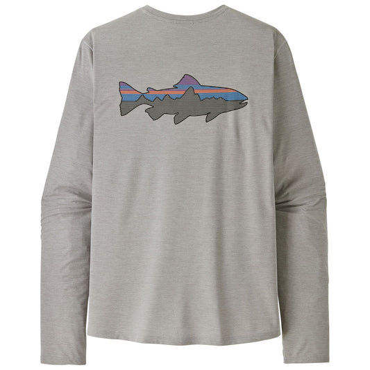 Patagonia Men's Long-Sleeved Capilene Cool Sun Shirt - Fitz Roy Trout