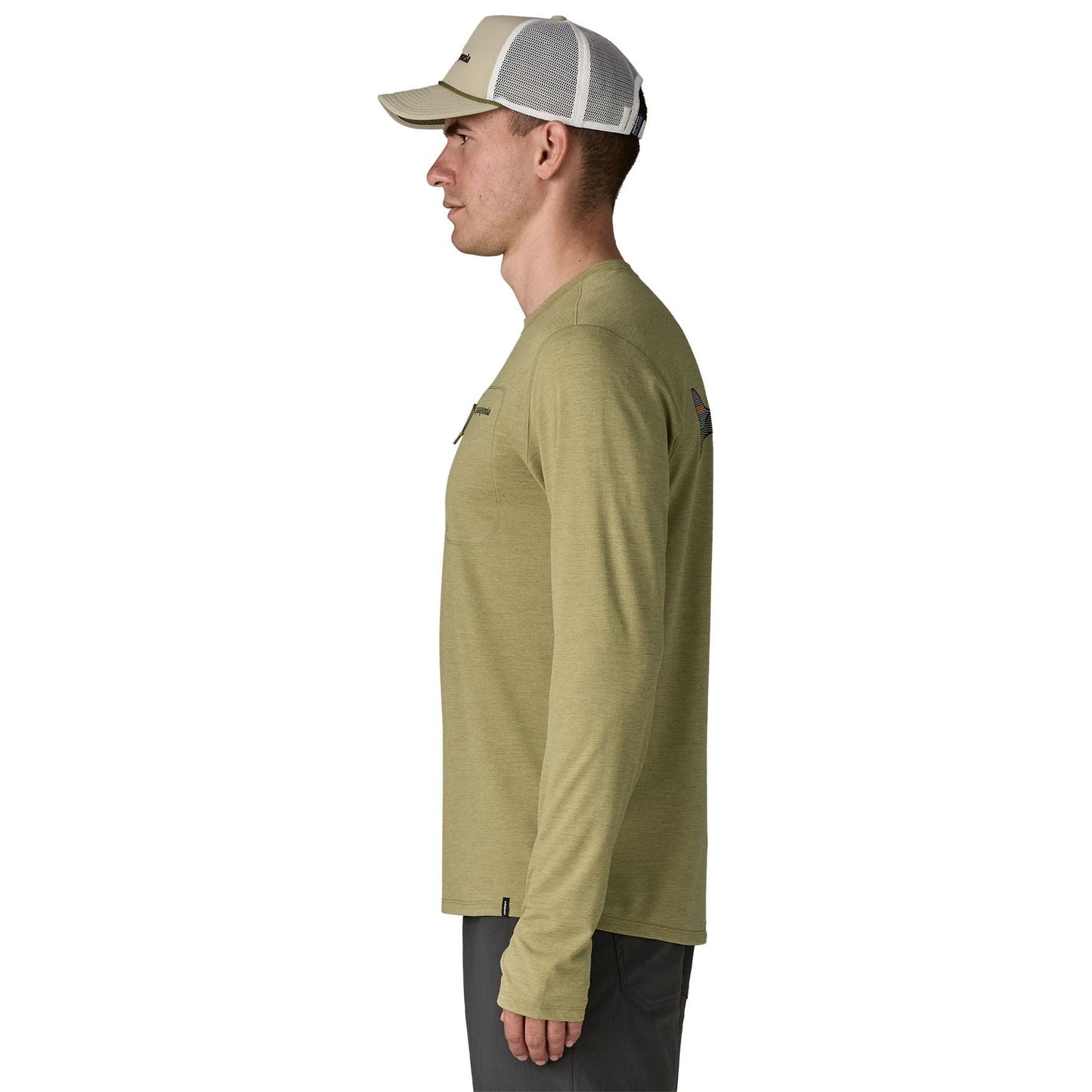 Patagonia Men's Long-Sleeved Capilene Cool Sun Shirt - Fitz Roy Trout