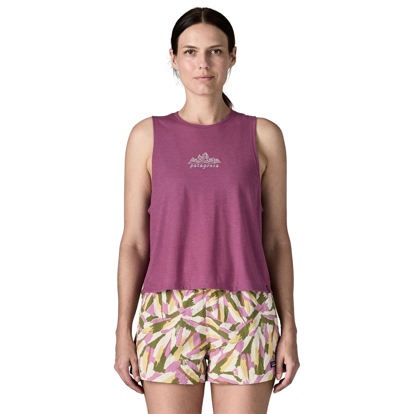 Patagonia Women's Capilene Cool Trail Cropped Tank