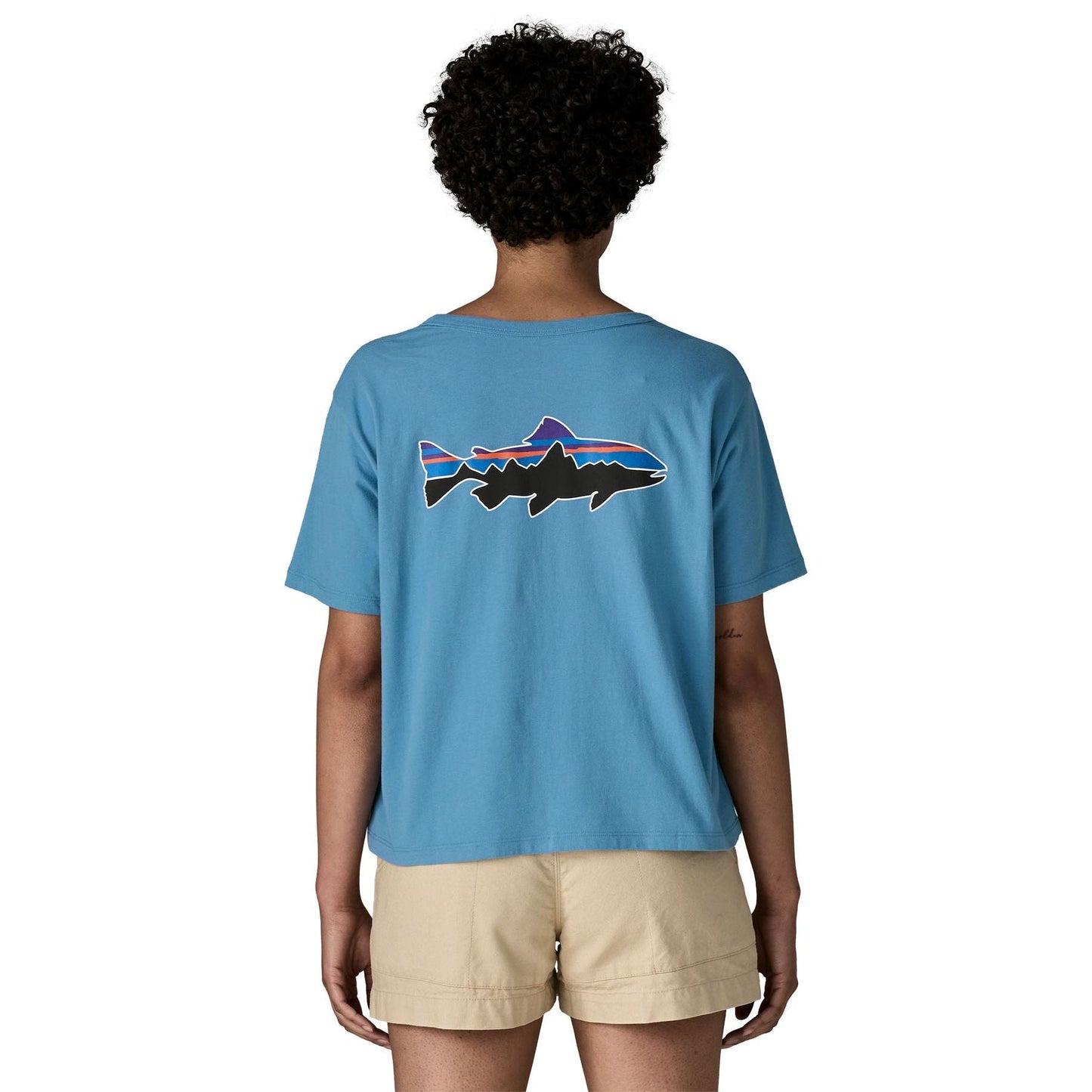 Patagonia Women's Fitz Roy Trout Easy Cut T-Shirt
