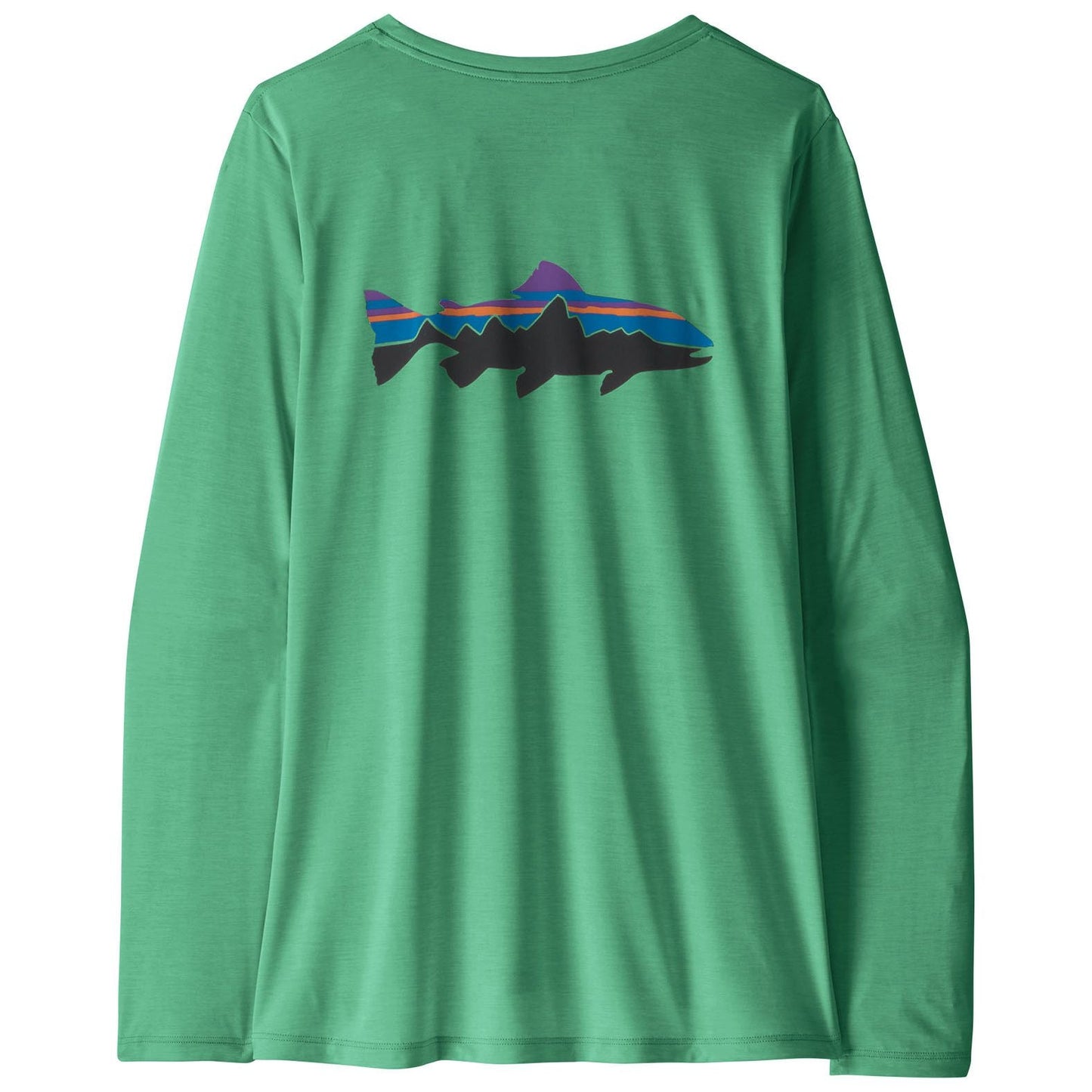 Patagonia Women's Long-Sleeved Capilene Cool Daily Shirt - Fitz Roy Trout