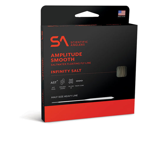 SCIENTIFIC ANGLERS AMPLITUDE SMOOTH INFINITY SALT - BLACK / SAND / HORIZON
