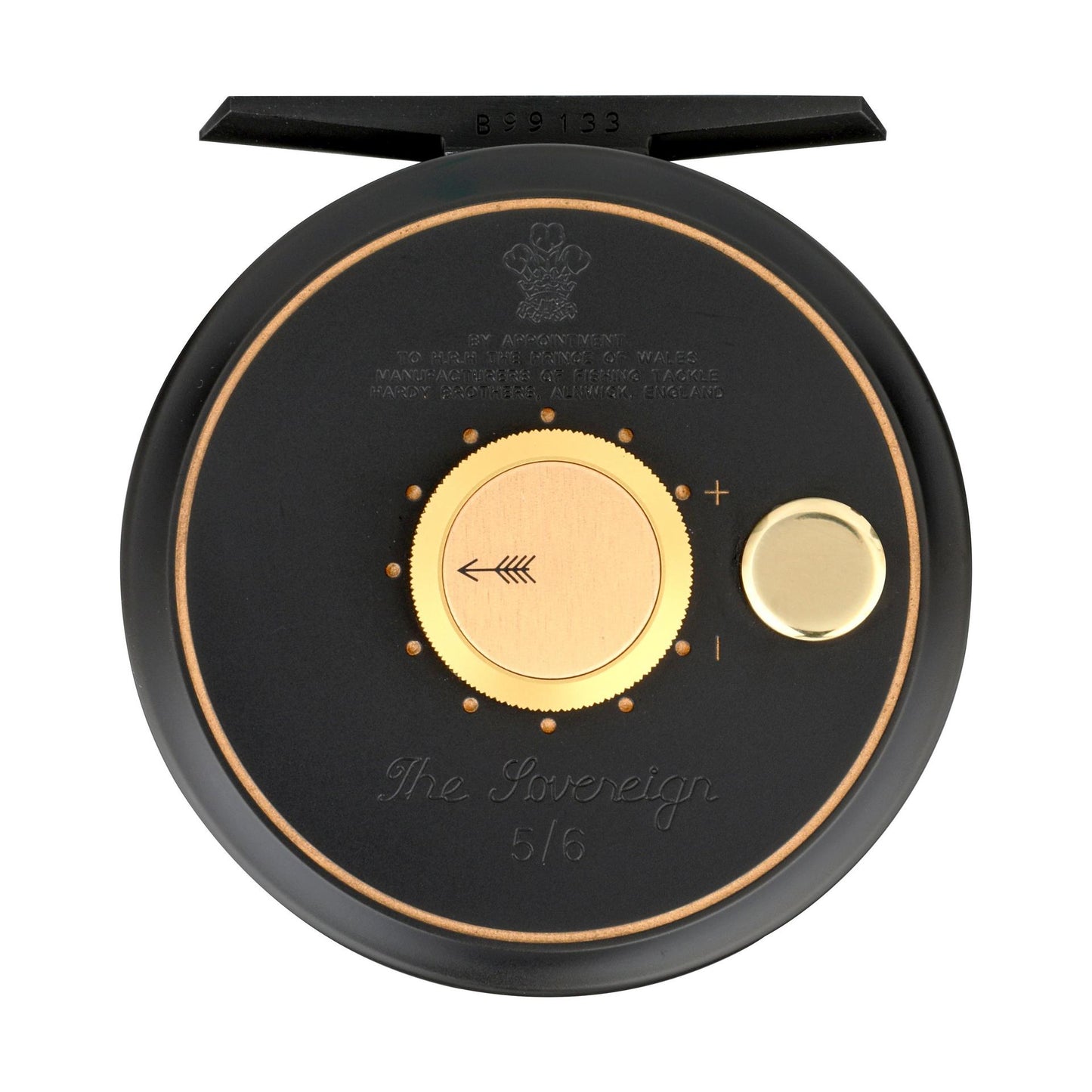 Hardy Sovereign Fly Reel 8/9 Black