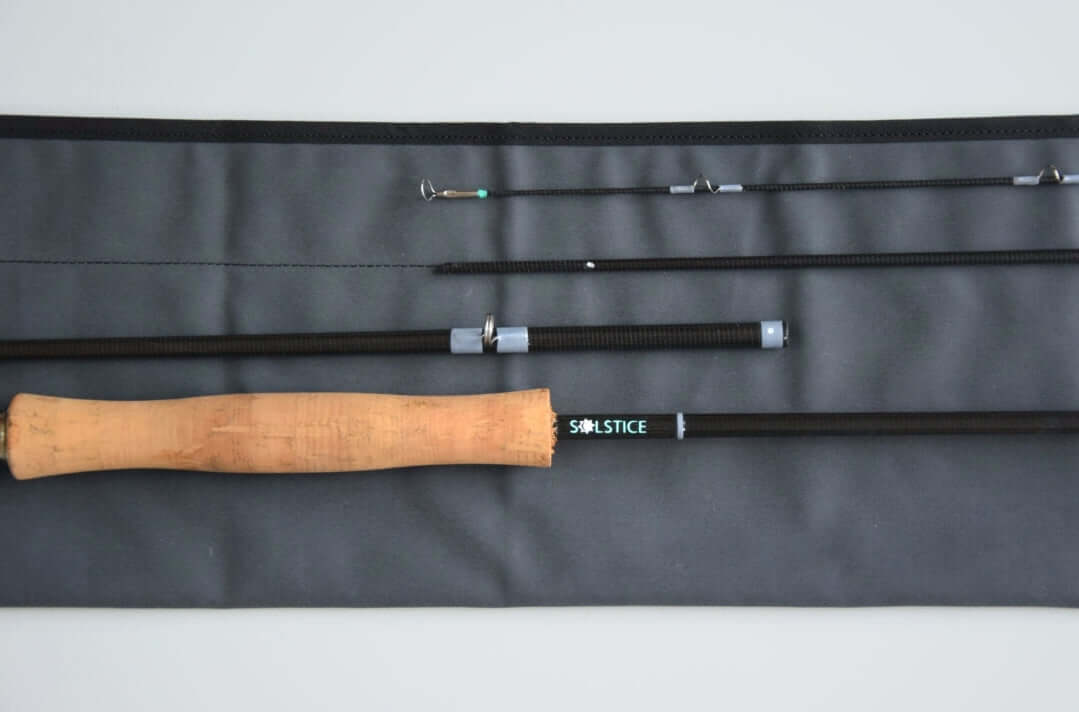 Solstice Mid-Flat 9'0" Flats Weight -  4pc Medium Fast | Handcrafted Fly Rod