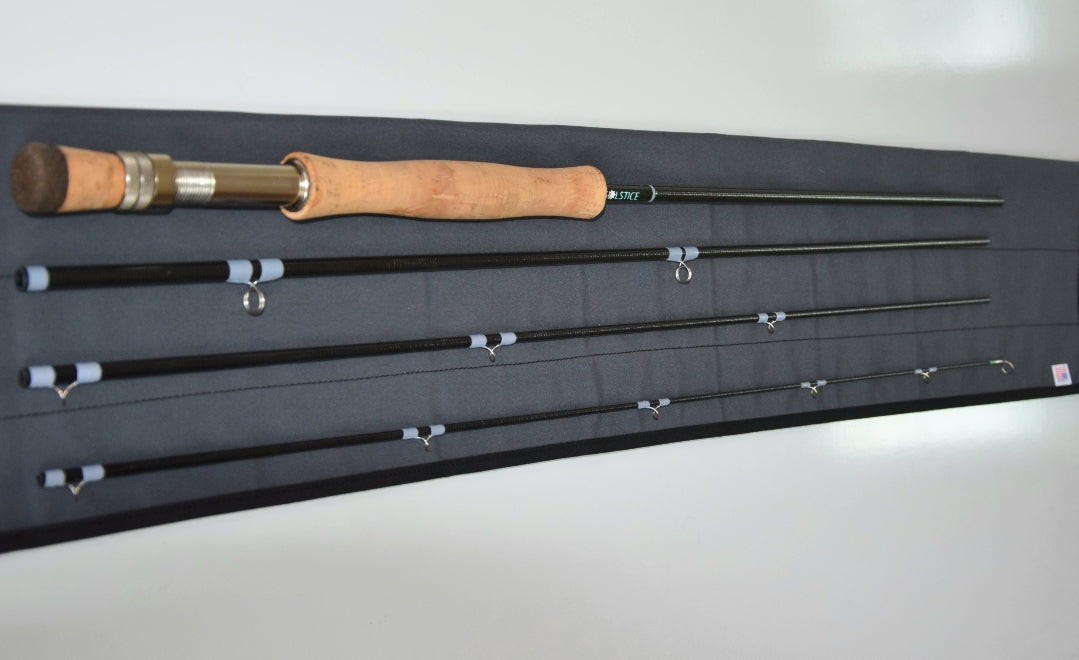 Solstice Mid-Flat 9'0" Flats Weight -  4pc Medium Fast | Handcrafted Fly Rod